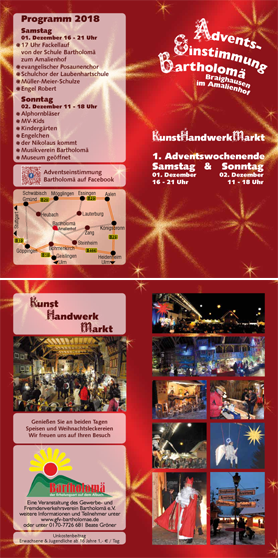 Flyer Adventseinstimmung