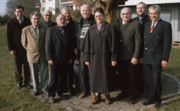 Gründungsmitglieder des Gewerbevereins vor 30 Jahren